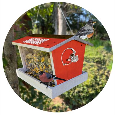 Fan Creations Fan Creations Bird Feeder, Cleveland Browns