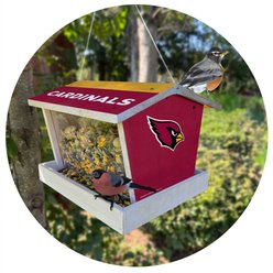 Fan Creations Bird Feeder, Arizona Cardinals