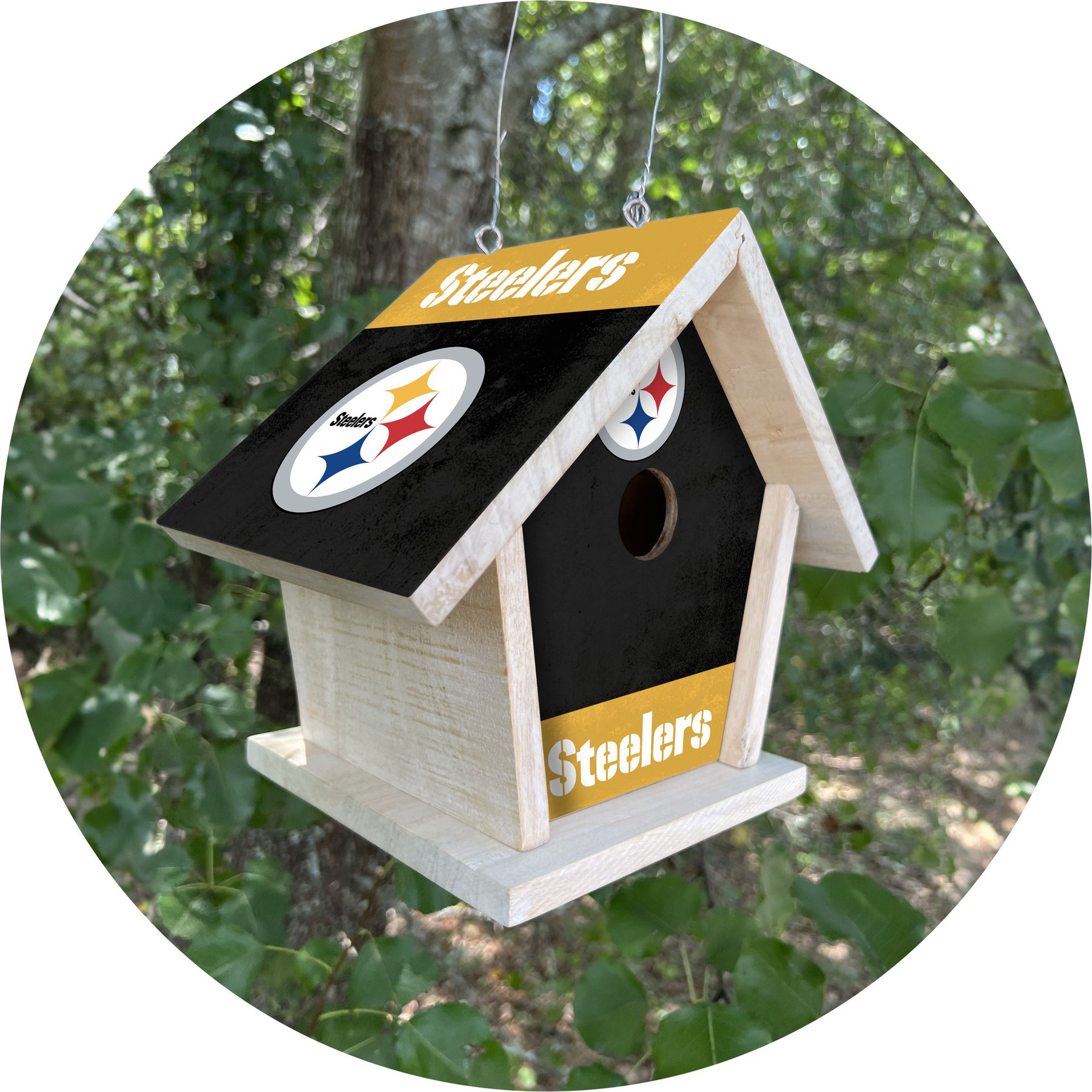 Fan Creations Bird House, Pittsburgh Steelers