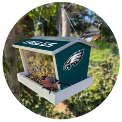 Fan Creations Bird Feeder, Philadelphia Eagles