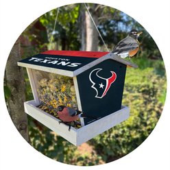 Fan Creations Bird Feeder, Houston Texans