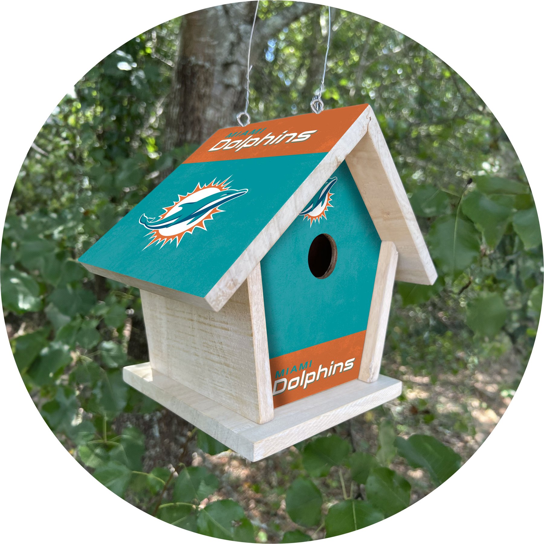 Fan Creations Bird House, Miami Dolphins