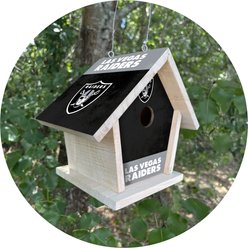 Fan Creations Bird House, Las Vegas Raiders