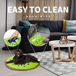 allforpaws Chill Out Kiwi Cooling Mat Dog Bed