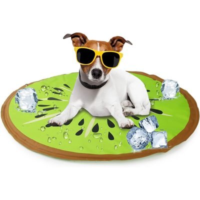 allforpaws allforpaws Chill Out Kiwi Cooling Mat Dog & Cat Pet Bed