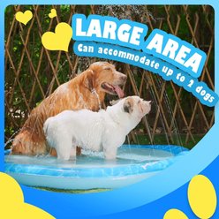 allforpaws Chill Out Sprinkler Fun Mat Dog Toy, X-Large slide 2 of 9