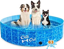allforpaws Chill Out Splash & Fun Pool Dog Toy, Large slide 2 of 9