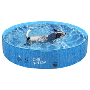 allforpaws Chill Out Splash & Fun Pool Dog Toy, Small