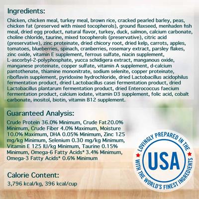 Show full view: Chicken Soup for the Soul Kitten Chicken, Brown Rice & Pea Recipe Dry Cat Food, 12-lb bag slide 6 of 13