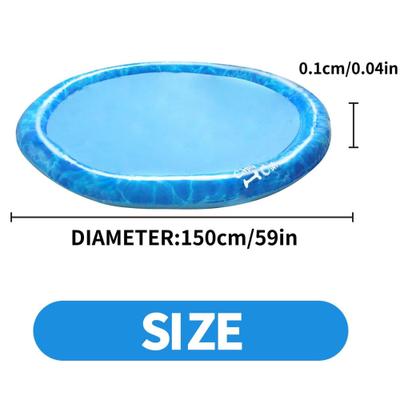 Show full view: allforpaws Chill Out Sprinkler Fun Mat Dog Toy, X-Large slide 7 of 10