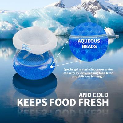 Show full view: allforpaws Chill Out Cooler Dog Bowl, 2-cup slide 4 of 10