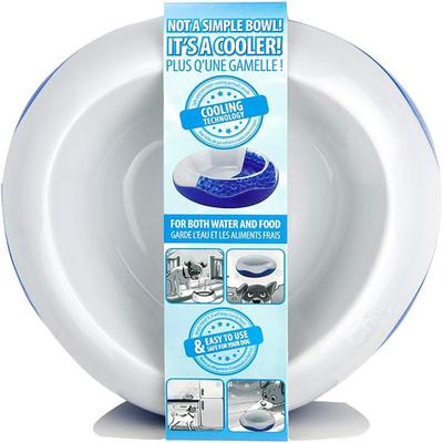 Show full view: allforpaws Chill Out Cooler Dog Bowl, 1.5-cup slide 9 of 10