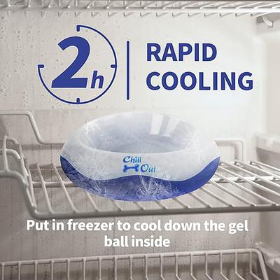 Show full view: allforpaws Chill Out Cooler Dog Bowl, 1.5-cup slide 6 of 10