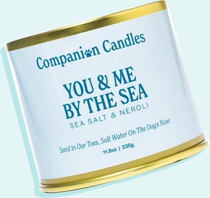 Show full view: Companion Candles You & Me by the Sea Sea Salt & Neroli Scented Pet-Friendly Candle, 11.8-oz jar slide 2 of 10