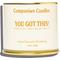 Show in main carousel: Companion Candles You Got This! Tropical Nectar & Florals Scented Pet-Friendly Candle, 11.8-oz jar slide 1 of 9