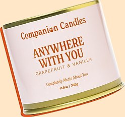 Companion Candles Anywhere with You Grapefruit & Vanilla Scented Pet-Friendly Candle, 11.8-oz jar slide 2 of 8