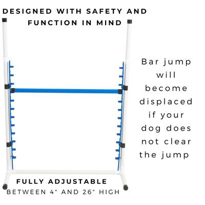 Show full view: Better Sporting Dogs 4 Pack Dog Agility Jump Set slide 3 of 10