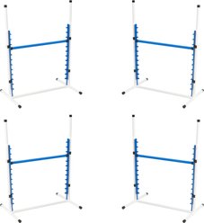 Better Sporting Dogs 4 Piece Displacement Dog Agility Jump Bar Set