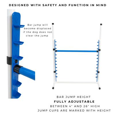 Show full view: Better Sporting Dogs 5 Piece Safety-Focused Dog Agility Set slide 3 of 10