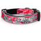 Show in main carousel: Pawtitas Personalized Reflective Dog Collar, Camouflage Pink, Large: 15 to 25-in neck, 1-in wide slide 1 of 10