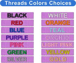 Pawtitas Personalized Reflective Dog Harness, Orchid, Large: 28 to 35-in chest slide 2 of 9