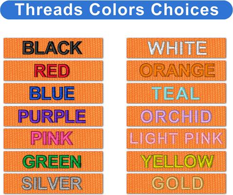 Show full view: Pawtitas Solid Personalized Dog Leash, Orange, Large: 6-ft long, 1-in wide slide 3 of 11