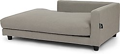 Club Nine Pets Opulent Collection Orthopedic Furniture Style Sofa Dog Bed, Slate