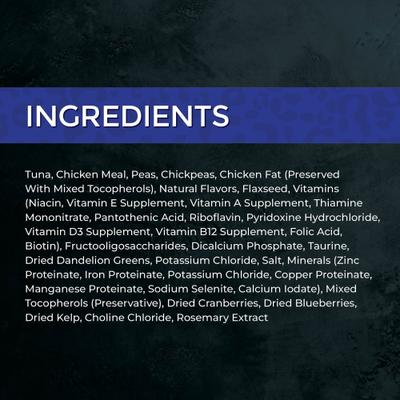 Show full view: Fussie Cat Market Fresh Tuna Dry Cat Food, 10-lb bag slide 5 of 9