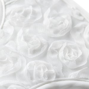 Frisco Wedding Rosette Removable Dress Skirt Dog Harness, L/XL: 23 to 32-in chest