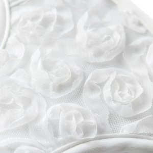 Frisco Wedding Rosette Removable Dress Skirt Dog Harness, M: 19 to 23-in chest