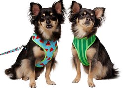 Frisco Reversible Summer Watermelon Print Dog Harness (Patent Pending), S: 15 to 19-in chest