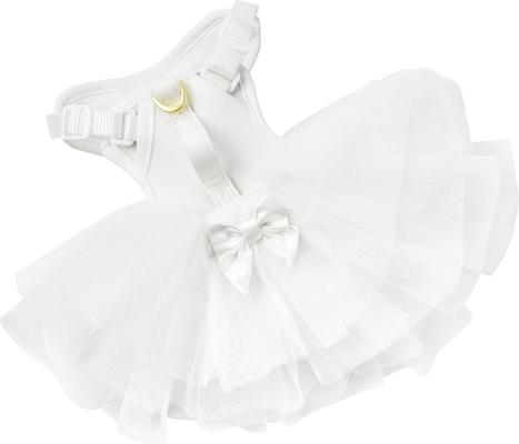 Show full view: Frisco Wedding Rosette Removable Dress Skirt Dog Harness, XS: 11 to 15-in chest slide 3 of 11