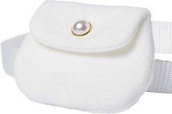 Frisco Wedding Velvet Dog & Cat Ring Pouch, One Size