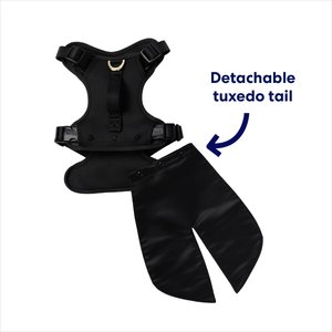 Frisco Wedding Removable Tuxedo Tail Dog Harness, L/XL: 23 to 32-in chest