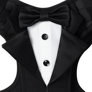Frisco Wedding Removable Tuxedo Tail Dog Harness, L/XL: 23 to 32-in chest