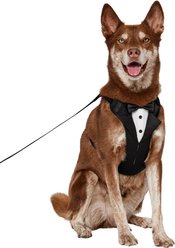 Frisco Wedding Removable Tuxedo Tail Dog Harness, L/XL: 23 to 32-in chest
