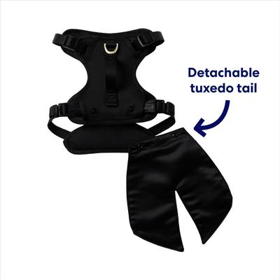 Show full view: Frisco Wedding Removable Tuxedo Tail Dog Harness, M: 19 to 23-in chest slide 5 of 11