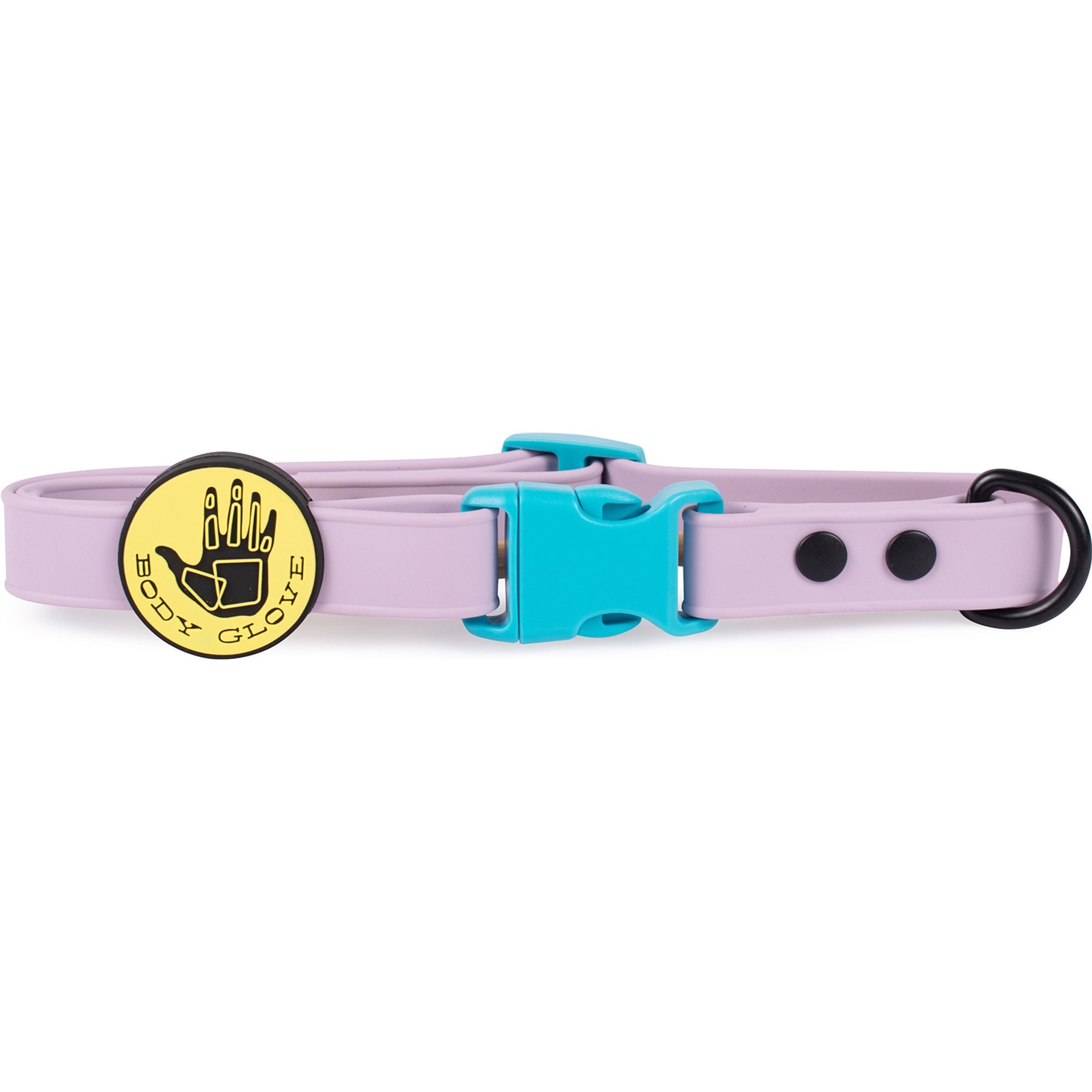 Body Glove Biothane Dog Collar, Lavender, Medium: 13 to 16-in neck, 3/4-in wide