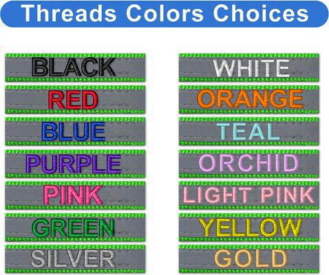 Show full view: Pawtitas Personalized Reflective Dog Collar, Green, Large: 15 to 25-in neck, 1-in wide slide 2 of 10