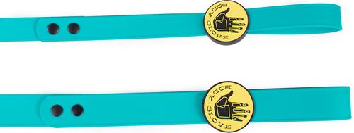 Show full view: Body Glove Biothane Dog Leash, Teal, 6-ft long, 1-in wide slide 7 of 8
