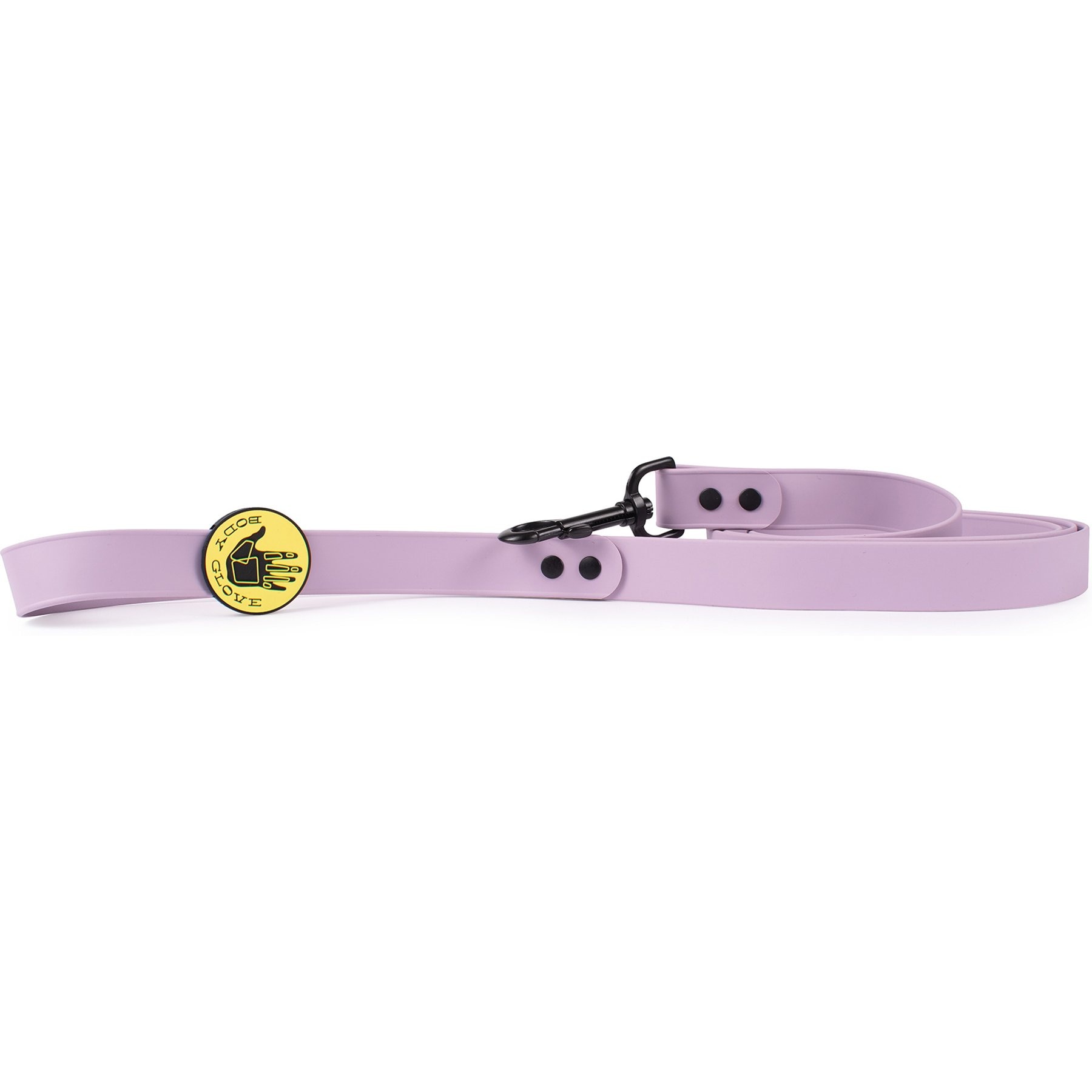 Body Glove Biothane Dog Leash, Lavender, 6-ft long, 1-in wide