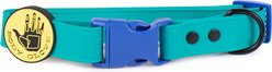 Body Glove Biothane Dog Collar, Teal, Large: 16 to 22-in neck, 1-in wide