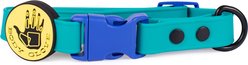 Body Glove Biothane Dog Collar, Teal, Small: 11 to 13-in neck, 3/4-in wide