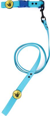 Show full view: Body Glove Biothane Dog Collar, Sea Mist, Large: 16 to 22-in neck, 1-in wide slide 8 of 9