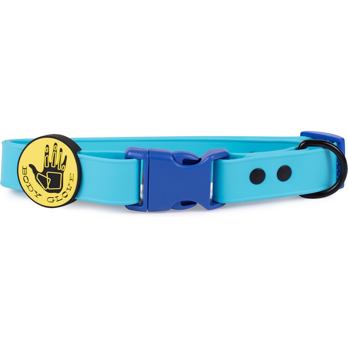 Body Glove Biothane Dog Collar, Sea Mist, Large: 16 to 22-in neck, 1-in wide