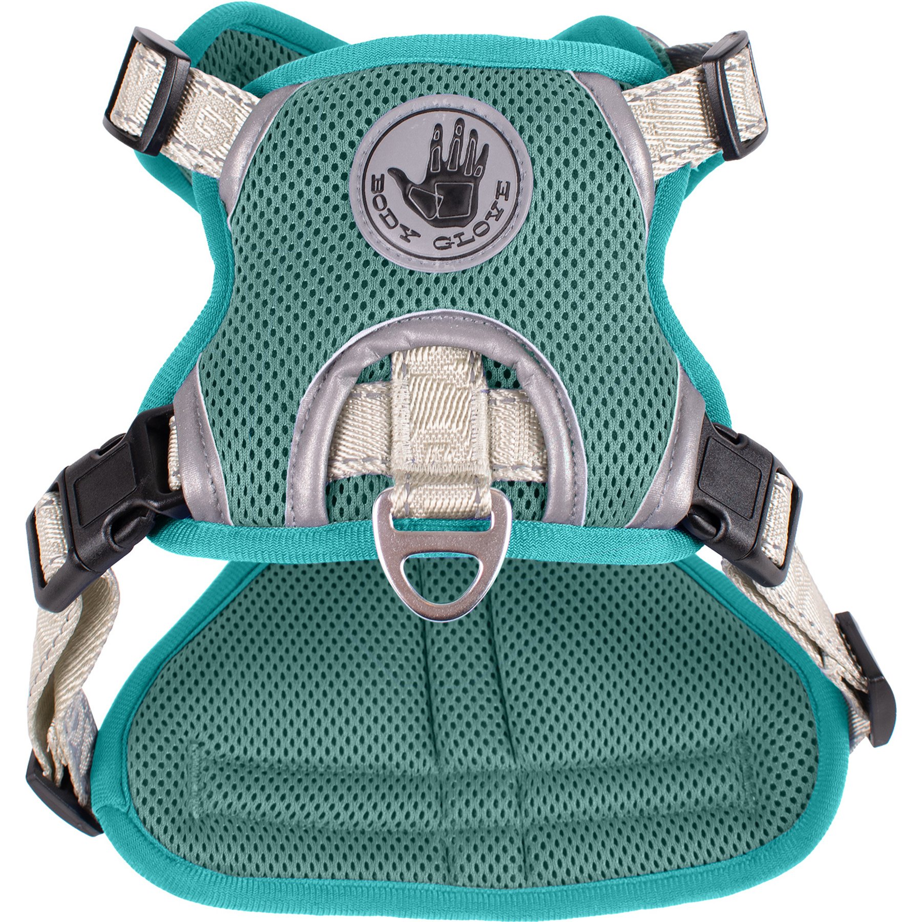 Body Glove Cooling Dog Harness, Green, Small: 19 to 24-in chest