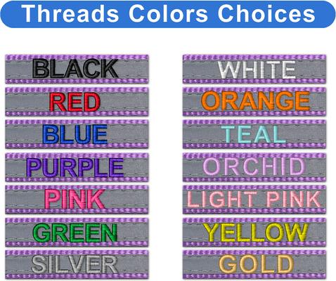 Show full view: Pawtitas Personalized Padded Reflective Dog Leash, Purple Orchid, Extra Small/Small: 6-ft long, 5/8-in wide slide 2 of 10