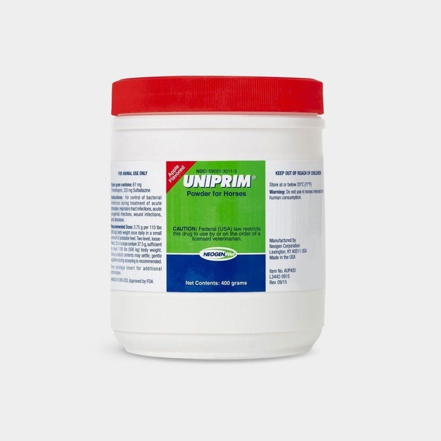 Uniprim Powder Horse Medicine: Prescription Horse Pharmacy & Medication (Ships Free ...
