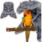 Show in main carousel: KNUTI Bird Corner Fleece Bird Blanket, Gray, Medium: 6-in slide 1 of 8