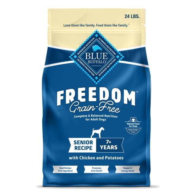 Blue Buffalo Freedom Senior Grain-Free Chicken & Potatoes Dry Dog Food